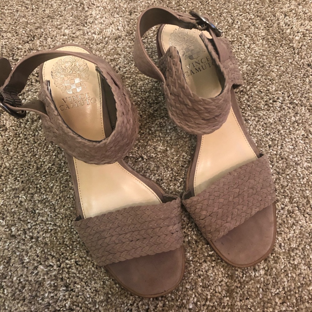 Vince Camuto Braided Sandal Heels size 6.5